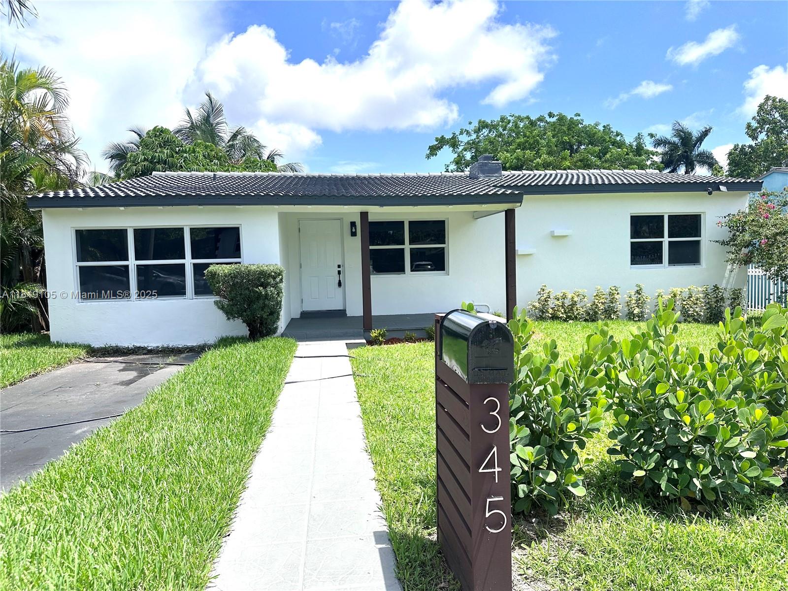 Property for Sale at 345 Ne 112th St, Miami, Broward County, Florida - Bedrooms: 3 
Bathrooms: 2  - $749,000
