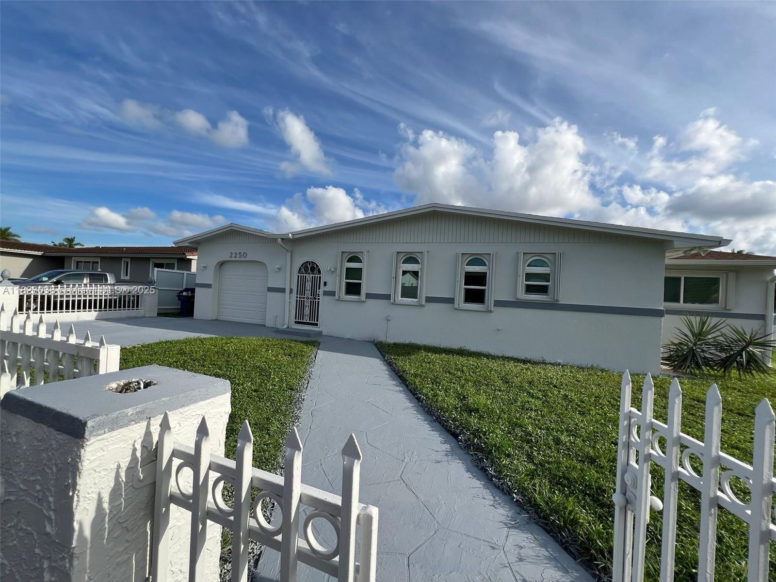 Rental Property at 2250 Nw 192nd Ter, Miami Gardens, Broward County, Florida - Bedrooms: 3 
Bathrooms: 1  - $3,400 MO.