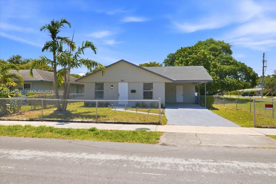 Spacious 4-bedroom, 1.5-bath home in the heart of Pompano Beach featuring modern finishes throughout! Seller offering $10,000 toward buyer’s closing costs. Incredible opportunity for first-time homebuyers — this property may qualify for 100% financing with $0 down payment for eligible buyers. Conveniently located near Mitchell Moore Park, Pompano Beach Airpark, and Palmview Elementary School. Just 10 minutes from the beautiful beaches, dining, shopping, and entertainment. Perfect opportunity to own a move-in ready home in a growing and centrally located area!