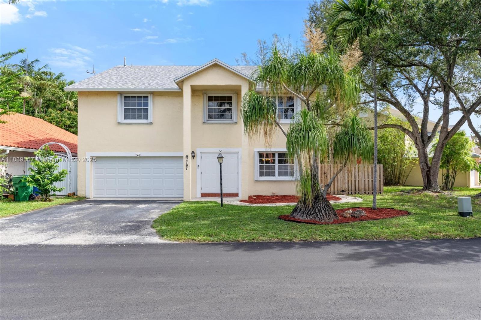 They Don’t Build Them Like They Used To – Corner Lakefront Gem in Miami Lakes Area! This spacious two-story home on a premium corner lakefront features 4 beds/2.5 baths. This home offers a perfect blend of functionality & potential. Step inside to find a formal living room/dining room, & a generous family room—ideal for both entertaining & everyday living. The upstairs primary suite serves as a private retreat, complete with an en-suite bathroom. Three additional beds offer ample space. Low HOA & a centrally located just minutes from I-75, shopping, & dining. Whether you're looking to move right in or add your personal touch, this home is an opportunity to create your forever haven.
Roof (2024), TRANE A/C (2021), Water Heater (2024), Popcorn Ceiling Removed (2025), Freshly Painted (2025).