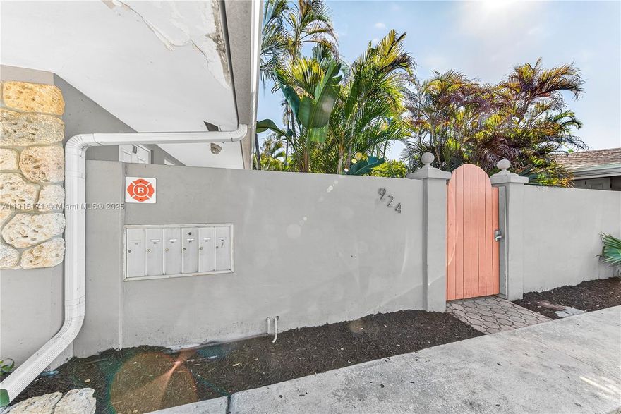 Live the Fort Lauderdale lifestyle! This charming 2/2 ground floor condo offers comfort, privacy & convenience-just 1 mile from the beach, close to a variety shopping & dining. Inside, you will find a welcoming split layout with fresh paint & natural light. Outside your rare private patio/backyard oasis ideal for grilling, lounging and pets. All tucked inside a secured gated community close to everything!! Multiple laundry rooms on site. Pets ok w/ deposit. One parking space included.