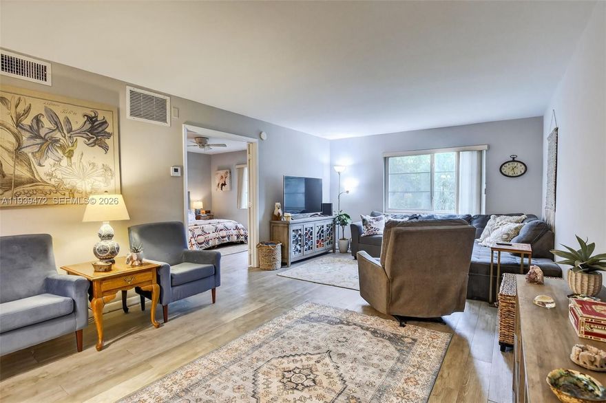 Primary Residence, Second Home, or Investment Opportunity in the heart of Wilton Manors! Comfortable 1-bedroom, 1-bathroom ground-floor unit, 1 assigned parking space & plenty of guest parking. Additional perks include a private storage unit and on-site laundry facilities. No special assessments — association fees cover water, insurance, roof repairs, exterior painting, and maintenance of all common areas. Residents enjoy a clubhouse with a relaxing pool, Sauna, BBQ area & pool table. Centrally located just minutes from Wilton Drive, FLL Airport, Las Olas, restaurants, shopping, & more. Community requirements: Minimum credit score 640, household income of at least 40K per year, and debt-to-income ratio not exceeding 50%. Land lease. Cats & Service Dogs ok. Ok to rent right away, min 1yr lease. First-time homebuyers, 100% finance with Credit Union with a 720-score, a 2% lender
credit! and no PMI, contact agent for more details.