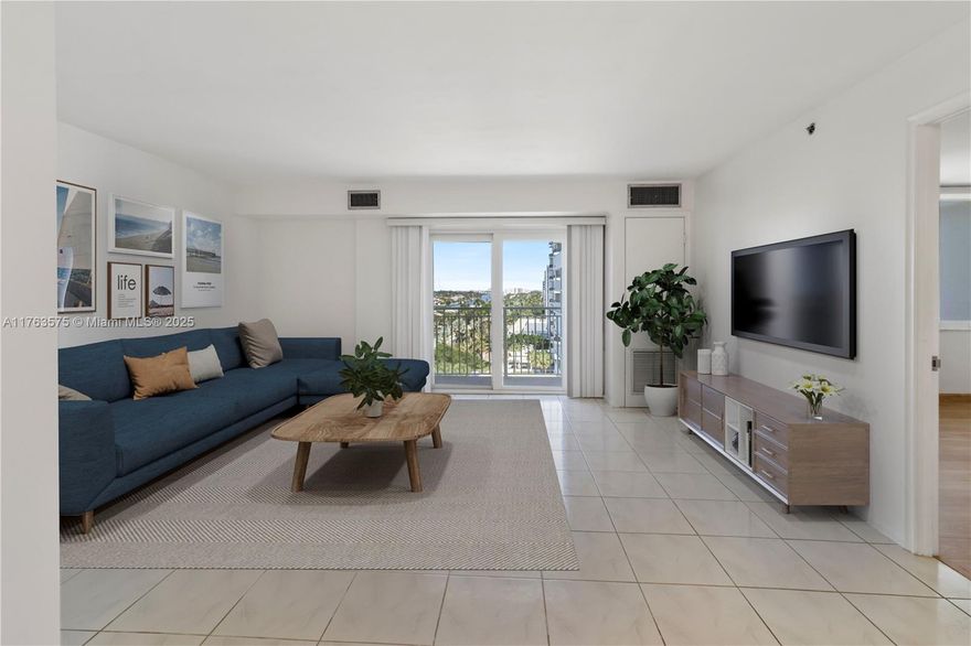 Oceanfront Living at Its Finest! Step into this bright and spacious 1/1.5 condo and soak in breathtaking 180-degree view. Beautifully maintained unit features fresh paint, impact windows & doors and a thoughtfully designed layout with ample storage. The kitchen provides generous counter space, updated stainless steel appliances, and a spacious pantry. An oversized primary boasts a walk-in closet and renovated spa-like en-suite bathroom. Tile throughout. Updated guest bath for added privacy. Resort-style amenities: 24-hour security, private parking spot, ample guest parking, 2 heated pools, 2 gyms, BBQ areas, private and direct access to beach. This unbeatable location offers easy access to shopping, dining, & major airports, making it an ideal full-time home or vacation retreat. Come See!