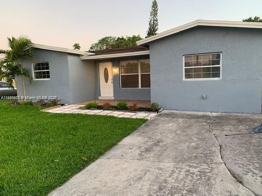 Renovated 3/2 pool home with tranquil canal view! NEW roof, impact windows/doors, NEW appliances, fresh paint, formal living & dining, and a separate family room. Some plumbing repairs needed—great chance to add value. Updated baths, inside laundry, solid storage, and a convenient location near shopping, dining, and highways. Big items done—finish the plumbing work and enjoy the waterfront lifestyle.