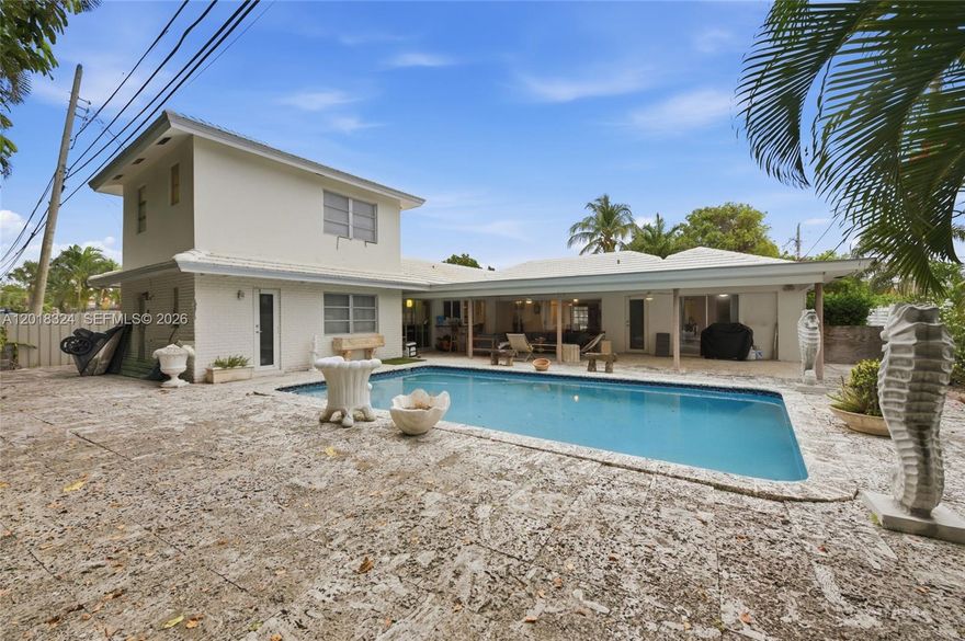 Beautifully maintained 4-bedroom, 3.5-bath pool home located in the desirable Deerfield Beach area. This spacious residence features a bright and open floor plan with abundant natural light throughout, creating the perfect setting for comfortable living and entertaining. The living and dining areas flow seamlessly, while the kitchen offers ample cabinet space, modern functionality, and overlooks the main living areas. The generously sized bedrooms provide comfort and flexibility, with a spacious primary suite featuring a private bath and great closet storage. Step outside to your own private backyard oasis with a sparkling pool, ideal for relaxing or hosting gatherings year-round. Conveniently located near beaches, shopping, dining, parks, and major roadways, offering the best of South Florida living. ROOF AND A/C 2022