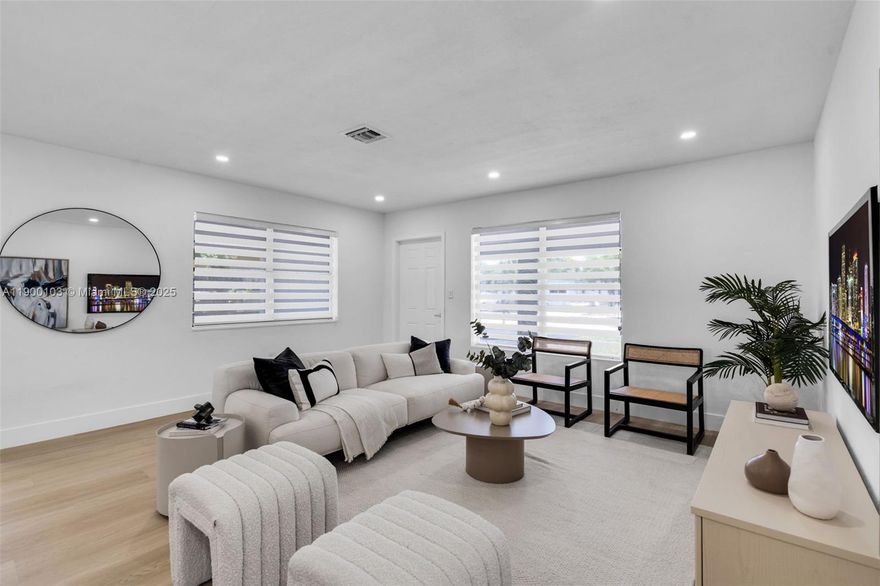 Enter this gorgeous home with 4-beds, 2-baths plus Home Office that perfectly combines charm and function. You'll love the kitchen featuring a peninsula, ample cabinet storage & brand-new stainless steel appliances—perfect for your gourmet endeavors. The open layout fills the interior with natural light and ensures connection across the central living areas. The large bedrooms provide generous space for rest, while the private home office is a calm zone for work or study. A New Roof brings peace of mind, and the new washer and dryer make daily tasks easier. Step outside to a peaceful, fenced backyard—a flexible area for hosting, gardening, or relaxing. The covered carport adds extra ease and utility. This home truly checks every box. Don’t wait—make it yours today!