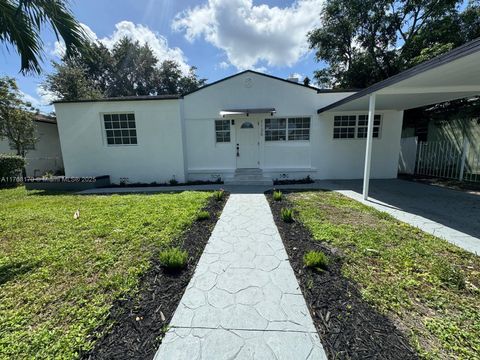 A home in Miami