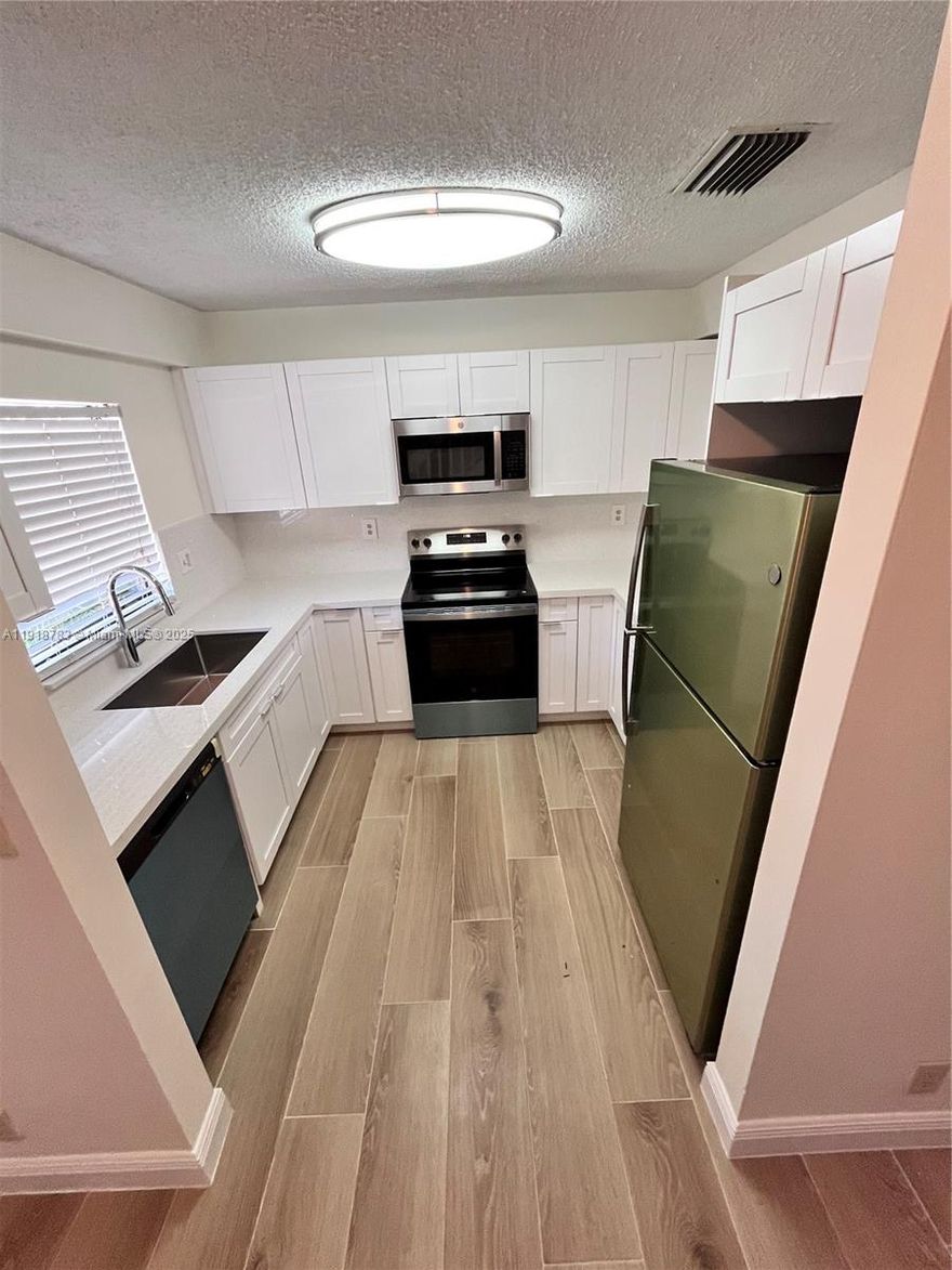 REMODELED TOWNHOUSE 2-bedroom, 1.5 bathroom located in Pompano Beach. New appliances. Washer/dryer in the unit. Community pool. Private, fenced in patio. Close to highways, restaurants, and shopping centers.