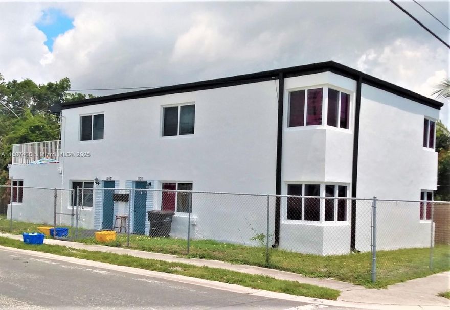 Rapid Approval. Top Floor Unit Spacious 3-bedroom, 1 bathroom unit. Tenant Pays all utilities, water, sewer, and electricity. Tenant required to obtain Renters Insurance. East of I-95. This location is Conveniently located 10-11 minutes away from the public beach access, 7-minute drive to Outlet Shopping, 5-8 minutes commute to Downtown West Palm Beach where you may explore Bars, Restaurants and a progressive nightlife. Unit has impact windows throughout, tile flooring, granite counters in kitchen. Property has central air conditioning, and the property is completely fenced.