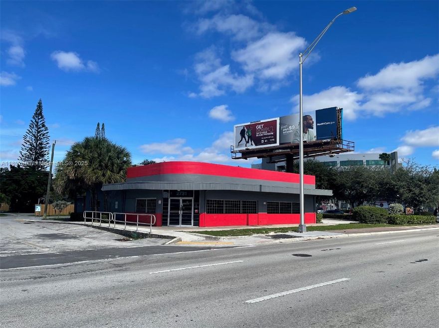 Fantastic standalone corner retail building located just west of the I-95 exit, offering convenient access to the interstate. This fully vacant property is ideal for an owner-user, and the sale encompasses the billboard currently leased. Seller financing is available!