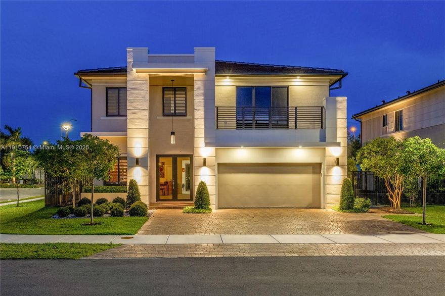 Spectacular, better than new home packed with high-end upgrades and modern style! Upgrades include new wood floor upstairs, custom lighting, custom closets and updated bathrooms. Top-of-the-line Sub-Zero and Wolf appliances, a two-car garage plus room for three more cars in the driveway, smart home features, custom built-ins, and even stair lighting that adds a cool touch. There’s a bedroom and full bath on the main floor—perfect for guests—and the primary suite upstairs is a total dream with dual sinks, a freestanding soaking tub, and two huge walk-in closets. You’ll also find a second family room upstairs for extra hangout space. 2 Garage spaces plus 3 spots outside! Conveniently located in a prime Gated community minutes from shops and restaurants.