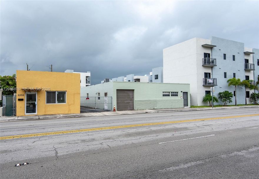 Presenting a rare 9,750 SF contiguous assemblage (approximately 75’ x 130’) positioned within the high traffic, high-growth Palm Avenue corridor. These two parcels, located at 2230 and 2250 Palm Avenue, offer a combined 3,835 SF of existing structures (2,560 SF + 1,275 SF) under versatile C-2 (Liberal Retail Commercial) zoning. A strategic Infill Development Opportunity in the Heart of Hialeah. Investment Highlights: A Transit-Oriented Location: Situated approximately 1,500 feet from the Hialeah Market Station (Tri-Rail/Amtrak), providing exceptional connectivity to the South Florida workforce. Highest & Best Use: The C-2 zoning and NBD Overlay (Area 1) designation support a variety of uses, from retail and medical offices to high-density mixed-use development. Live Local Act (SB 102) Potential: Take advantage of state-mandated density and height bonuses for workforce housing projects in a primary transit corridor. Strategic Hot Zone: Located at the nexus of the Airport East Industrial sub-market and the burgeoning Leah Arts District/Factory Town entertainment corridor. Capitalize on Hialeah's "City of Progress" trajectory. Whether pursuing a boutique mid-rise residential project or a stabilized retail footprint, this assemblage offers the scale and zoning flexibility required for a landmark Miami-Dade project. Exclusively offered as a unified development site. Buyer to verify all information. Parcels can be sold individually; inquire with listing agent for separate pricing.