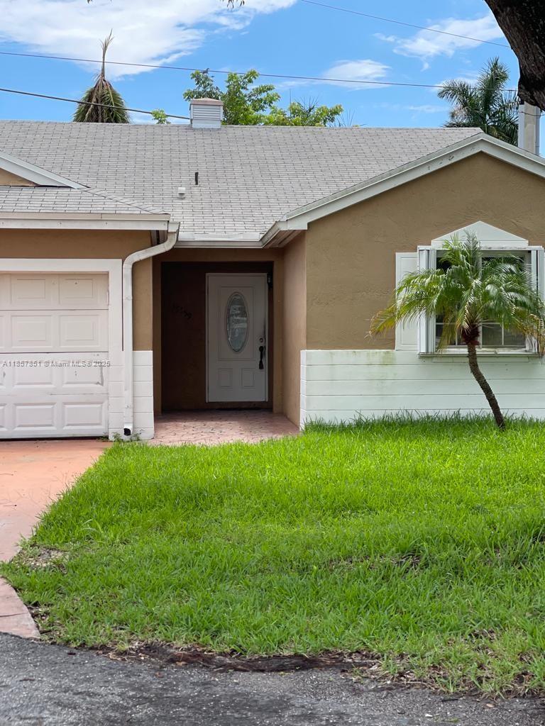 Beautiful single-family home in Country Walk! 3/2 with attached parking, ample additional parking, located on a cul-de-sac. Features tile floors throughout, washer, and dryer inside the home. A+ Schools