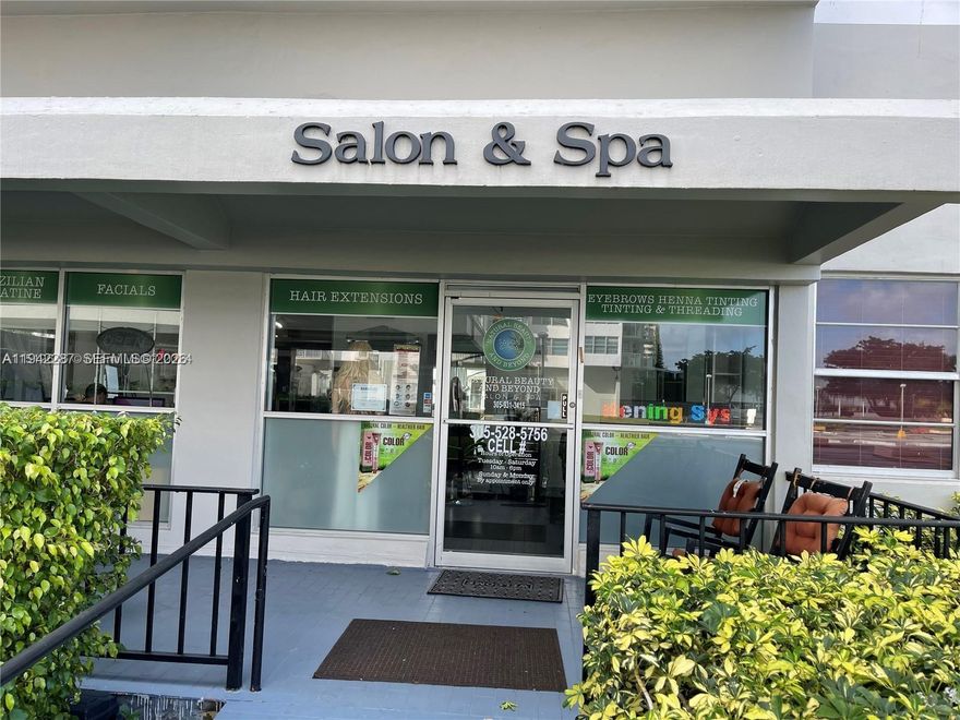 WOW Middle of Aventura 620 condo owners, plenty of Neighbor's! E-2 Visa MED SALON/SPA (Perfect for EB-5 Visa) This unique and exceptional business offers a luxurious yet highly efficient salon/spa/medspa that can provide multiple, simultaneous beauty services, including hair, nail, eyelash, facial services and eyebrow treatments, as well as all types of med spa services including body treatments. An extraordinary opportunity that will not last long. LOCATED IN THE HEART OF AVENTURA INCLUDES: 4 private parking spaces, licensed for salon services, permanent makeup and medical spa, 3 private treatment rooms, fully furnished and equipped.