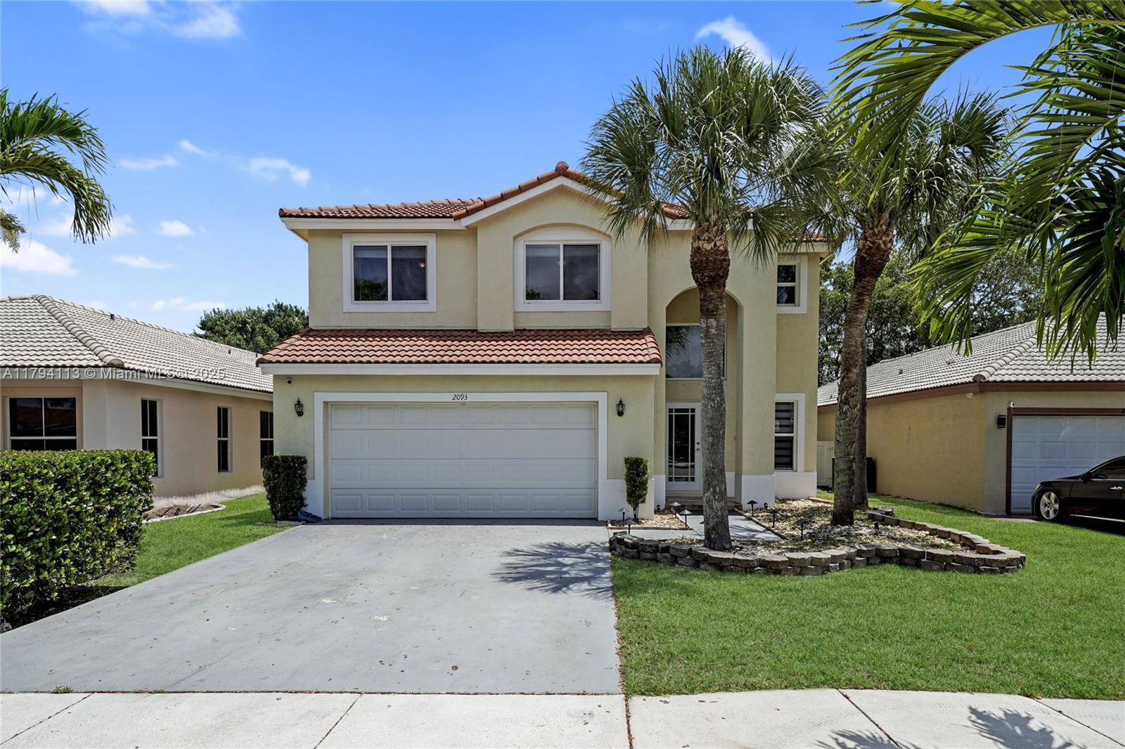 Property for Sale at 2093 Nw 208th Ter, Pembroke Pines, Miami-Dade County, Florida - Bedrooms: 3 
Bathrooms: 3  - $739,959