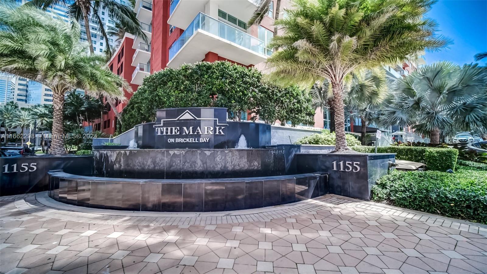 The Mark on Brickell, a prestigious waterfront residential tower in Miami’s vibrant Brickell neighborhood, AKA Miami's Wall Street. This area offers a dynamic urban lifestyle with chic cafes, trendy restaurants, and upscale shopping at Brickell City Centre which is a short walk away. The exceptional 3 bedroom / 2 bath unit features marble floors and one of the largest wraparound balconies in the building. Amenities include a water view fitness center, convenience store, tennis/racquetball courts, pool, Jacuzzi, restaurant, valet, and concierge services. Ideally located near Downtown, Coconut Grove, South Beach, and Miami International Airport.