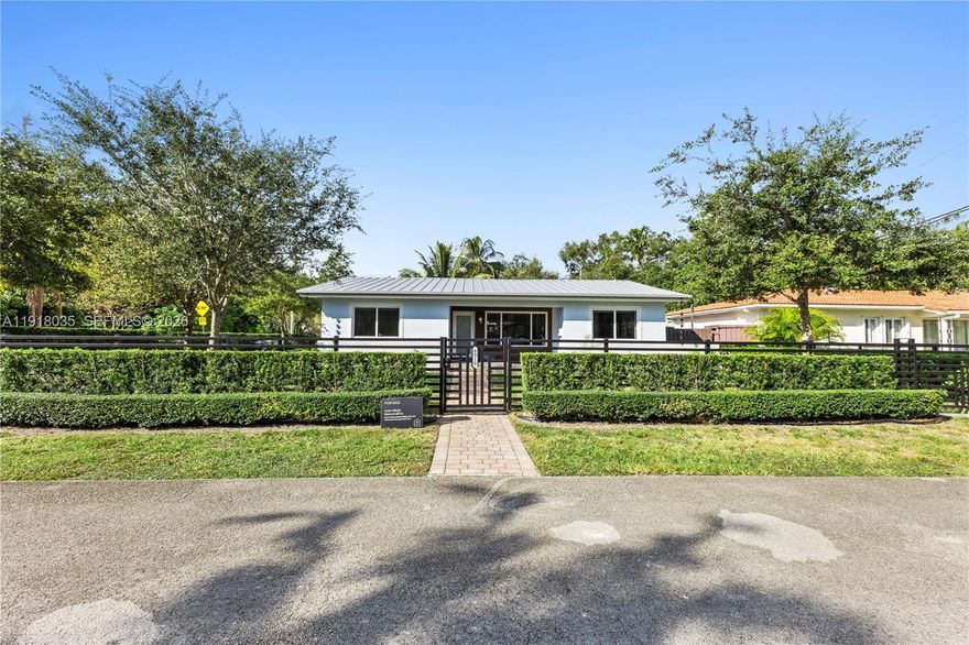 JUST REDUCED - CORNER LOT 8,965 SQFT – 1786 ADJUSTED SQFT

This beautifully REMODELED property features 3 BEDROOMS and 2 BATHROOMS, a NEW METAL ROOF, IMPACT WINDOWS, NEW VINYL FLOORS, and NEW BLACKOUTS & SOLAR SHADES. LesS than 5 year AC System

The 2-CAR GARAGE complements the SPACIOUS, LANDSCAPED BACKYARD, offering plenty of room to BUILD A POOL, create outdoor living areas, or expand.

Concrete slab, no crawl space. Some images have been virtually staged using AI.