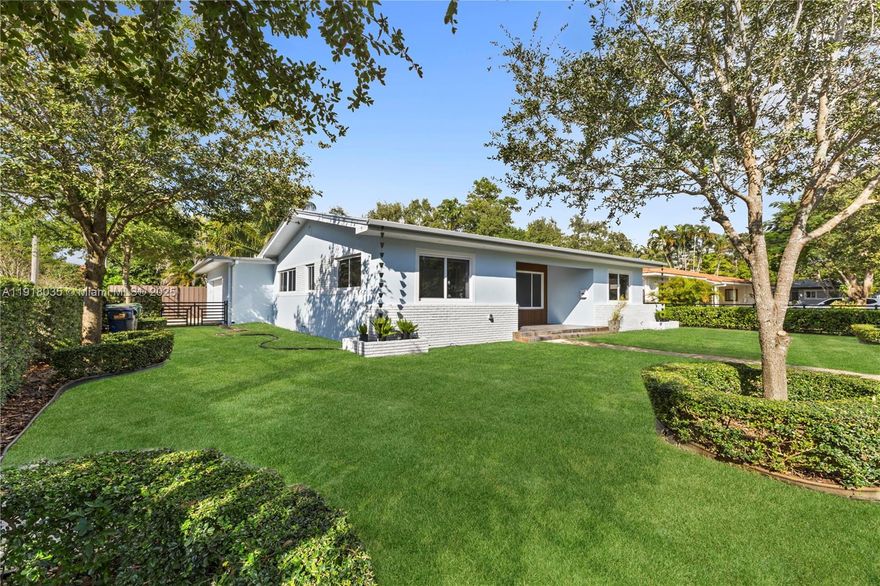 Welcome to Casa Roble
Sitting on a prime 8,965 sqft corner lot, one of the largest and most valuable in the neighborhood, this move-in-ready home offers exceptional potential and unmatched outdoor space in the heart of Shorecrest, one of Miami’s most desirable Upper East Side neighborhoods, just steps from Miami Shores.

Remodeled just a few years ago, this property features 3 bedrooms and 2 bathrooms, a new metal roof, impact windows, new vinyl floors, new blackouts and solar shades, and a full interior remodel completed with excellent taste. The home also includes all-new electrical, plumbing, and A/C systems.

Enjoy a wide open floor plan, with a beautiful white-wood kitchen serving as the centerpiece of the home, along with stylish bathrooms featuring designer fixtures and finishes.

A rare 2-car garage complements the expansive newly landscaped backyard, offering plenty of room to build a pool, create outdoor living areas, or expand. Concrete slab, no crawl space.

This home has it all and is truly turn-key, a standout opportunity on one of Shorecrest’s best corner lots.

Only offers submitted with complete supporting documentation will be considered. This includes buyer identification, proof of funds, pre-approval or DU findings (if financing), and any additional documents requested by the seller.

All information provided is deemed reliable but not guaranteed.