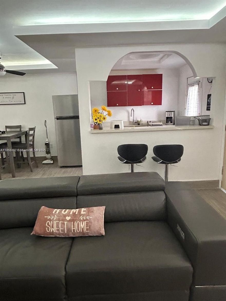 PRICE TO SELL! Welcome to your new home in the heart of a vibrant 55+ older condominium community! This charming and meticulously renovated 1-bedroom, 1-bathroom apartment offers a turnkey-furnished haven for those seeking both comfort and style. Enjoy the convenience of a fully furnished space, allowing you to move in and start living the relaxed lifestyle you've always dreamed of. Spend your days lounging by one of the two pools, one of which is climate, or stay active in the fitness center. With outdoor spaces to explore and social events to attend, there's always something exciting happening. Don't miss your chance to own a piece of paradise in this sought-after community. Schedule a viewing today and experience the epitome of comfortable and modern living for yourself!