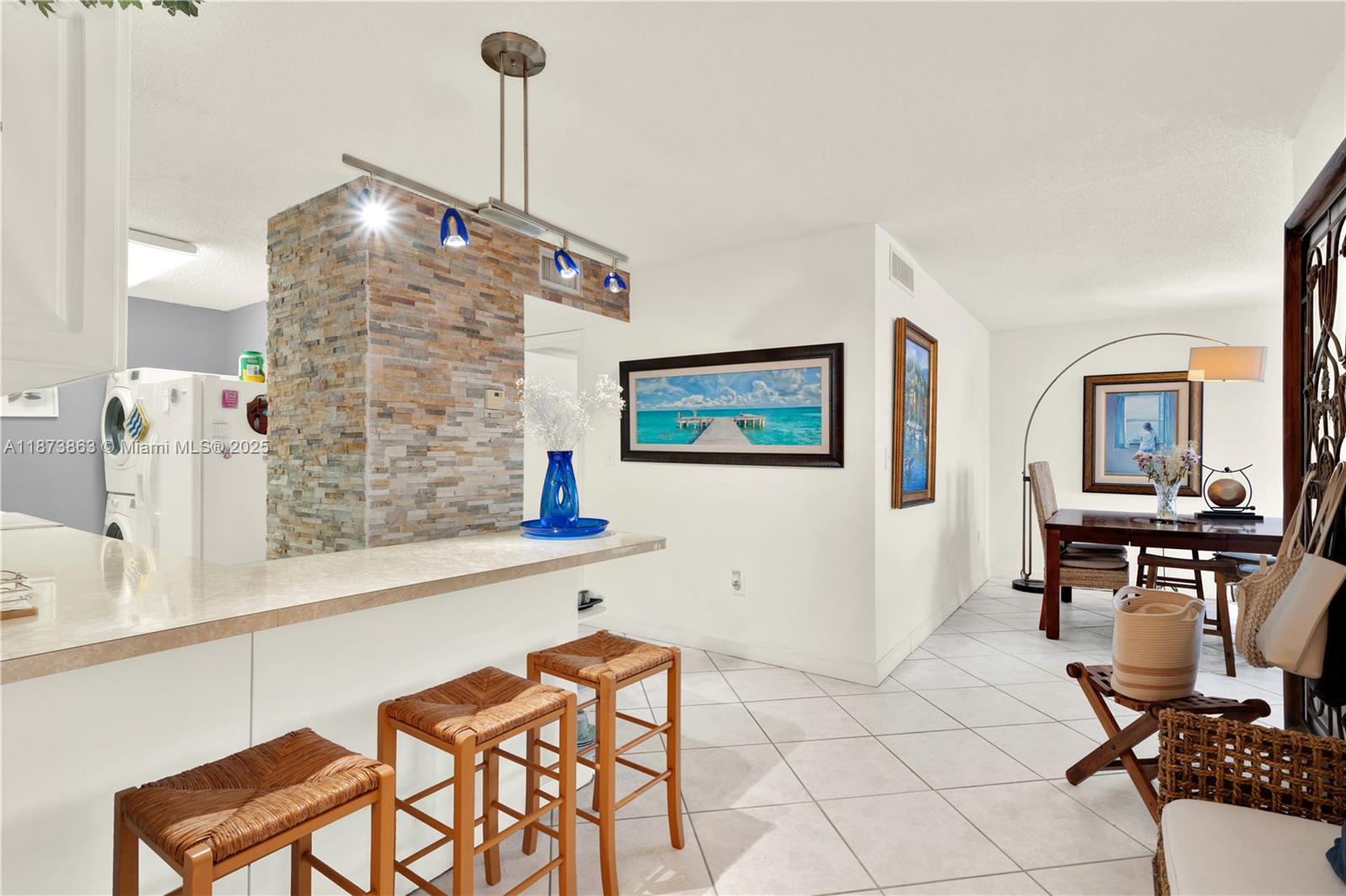 Spacious 3 bedroom, 2 bath corner condo with breathtaking Miami skyline views. Centrally located in Miami, just 8 minutes from Miami International Airport, 13 minutes from Brickell City Center, 13 minutes from The Shops at Merrick Park in Coral Gables, 14 minutes from Dolphin Mall in Doral, and 15 minutes from Dadeland Mall. with easy access to public transportation. Enjoy 1 balcony in the living room and 1 balcony in the master bedroom, perfect for relaxing or entertaining. Includes 2 assigned parking spots plus visitor parking. Washer and dryer in-unit. Two gated entrances, and an elevator.
