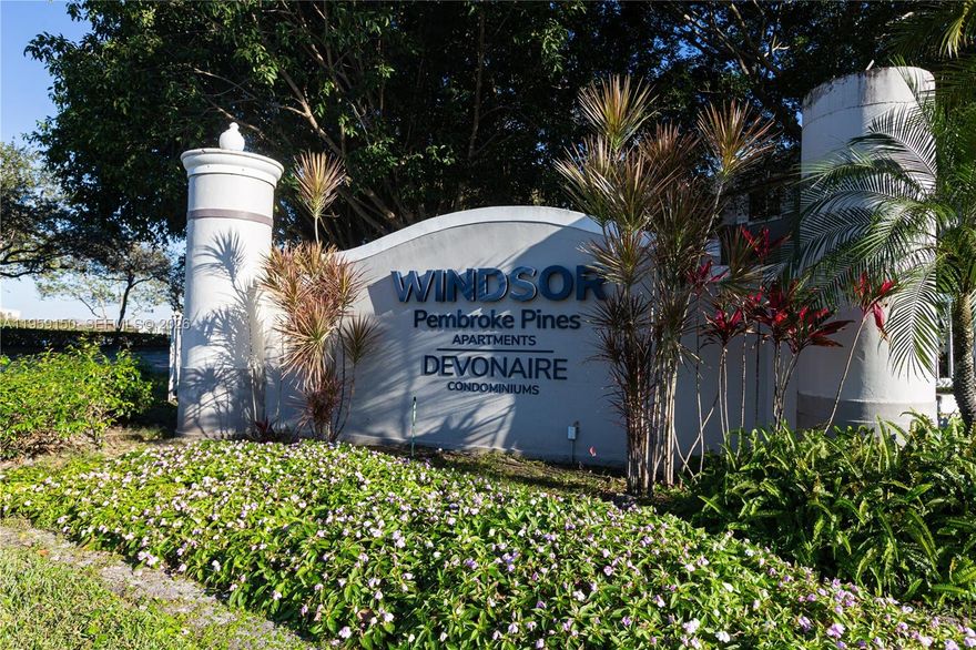 Beautifully maintained 2-bedroom, 2-bath condo located in the heart of Pembroke Pines. This bright and spacious unit features an open living/dining area, generously sized bedrooms, and ample closet space. Enjoy a functional kitchen with plenty of cabinetry and a private balcony perfect for relaxing. Community offers well-kept grounds and convenient amenities. Centrally located near shopping, dining, major highways, schools, and parks. Ideal for owner-occupants or investors. Easy to show!