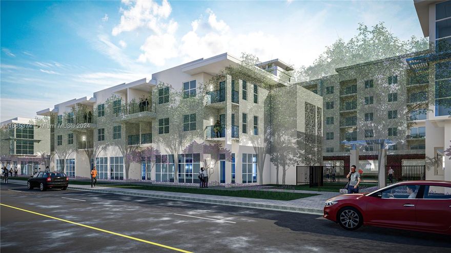 Brand new building with residential component, gym and yoga studio, makes these office spaces perfect for physical therapy, aestheticians, as well as professional uses and mail packing stores.  Spaces from 441 SF to 549 SF can be combined up to 1,088 SF