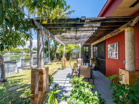 A home in Hallandale Beach