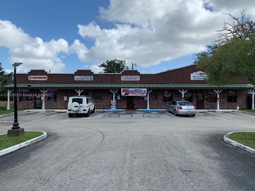 Located in the heart of Davie, Florida, this approx. 100 sq ft space for thrift store type merchandise Situated on Davie Road in a charming, historic downtown district with a distinctive Western feel, this space provides excellent visibility and high foot traffic.  This is an exceptional chance to establish your business in one of the most unique and growing areas. Don’t miss out—contact us today for more details. Shared space someone will be opening up a thrift store and you can rent a small section inside. Rent includes water, garbage, electric. property taxes and upkeep