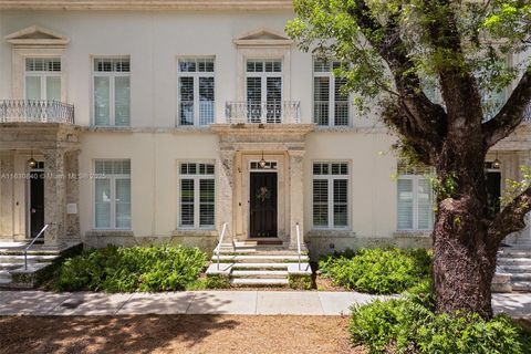 A home in Coral Gables