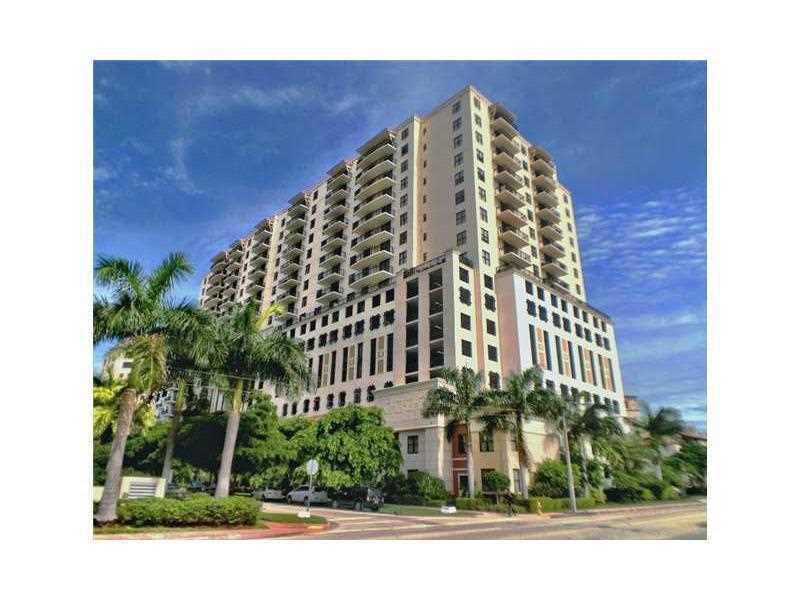Luxurious building in Coral Gables. Beautiful 2 bedroom, 2 bathroom unit in excellent condition with stainless steel appliances, granite counter, italian cabinets, and washer/dryer. 2 parking spaces and storage unit. Unit has a private terrace with access to the building common terrace on 8th floor that includes sundeck, meditation garden, water fountain and putting green and spectacular views of Miami. Resort style amenities include a Fitness center, Pool & spa deck, Clubhouse, Business center.