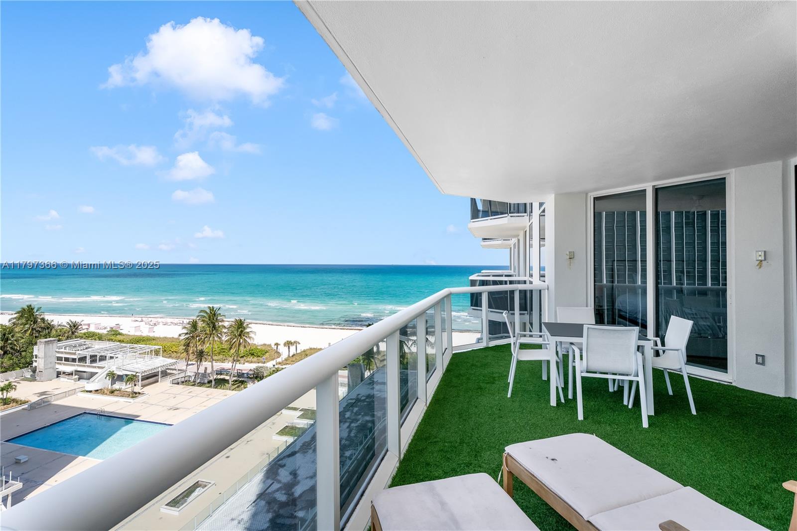 Rental Property at 4779 Collins Ave 1008, Miami Beach, Miami-Dade County, Florida - Bedrooms: 3 
Bathrooms: 2  - $7,300 MO.