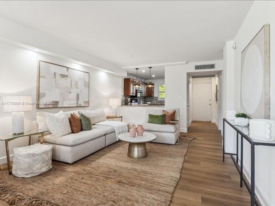 This stunningly upgraded 2BR/2BA ground-floor condo located in the gated community of Royal Park Offers an exceptional location, less than 5 miles to the beach, surrounded by parks, quick drive to Wilton Manors & downtown Fort Lauderdale, with easy access to the highway this home features ALL impact windows & Doors, a screened porch, sleek laminate flooring, and a BRAND NEW AC. Enjoy resort-style amenities: three heated pools, shuffleboard, clubhouse with library, billiards, saunas, gyms, and more. Assigned parking steps from your front door, laundry nearby, and all assessments paid! Seller financing available. Call to inquire—rent-to-own.