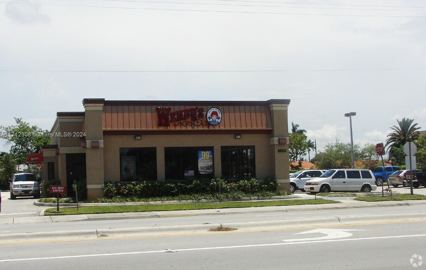 Property consists of a 3,404 square foot single tenant building on a 0.59-acre parcel of land. The Property was occupied by Wendy’s. well located along Coral Way, one of the area’s primary commercial and commuter corridors. The vacant building enjoys outstanding frontage and visibility and enjoys convenient access to the area’s primary roadways, recreation areas, and numerous schools.