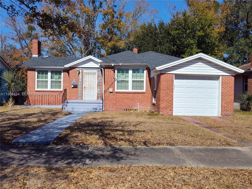 Welcome to this inviting all brick 3-bedroom, 1-bathroom home offering comfort, character, and excellent value at $185,000. Perfect for first-time buyers, downsizers, or investors, this cozy residence provides a warm and welcoming atmosphere from the moment you step inside. The home features a comfortable living area ideal for relaxing evenings, along with three well-sized bedrooms that offer flexibility for family, guests, or a home office.  Step outside to enjoy the large backyard — perfect for entertaining, gardening, pets, or creating your own outdoor oasis. The charming side porch adds even more appeal, offering a peaceful spot to enjoy your morning coffee or unwind at the end of the day. Don't miss your chance to make it yours!