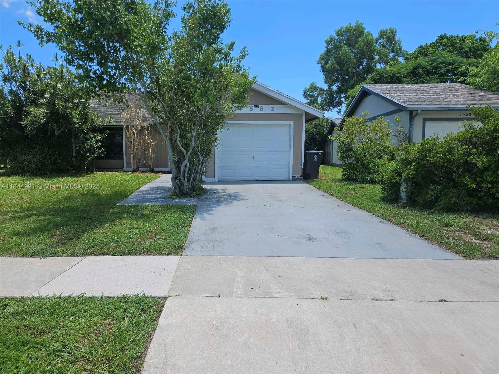 Charming Ranch-Style Home with Great Potential!
Discover this single-level 2-bedroom, 1.5-bath home featuring a functional layout, attached one-car garage, and a generously sized backyard. Ideal for outdoor enjoyment or future landscaping ideas. Light updates can make this property truly shine, offering a great opportunity for buyers looking to personalize their space. Conveniently located with easy access to local amenities, this home blends comfort, value, and potential in one inviting package. Don’t miss out!