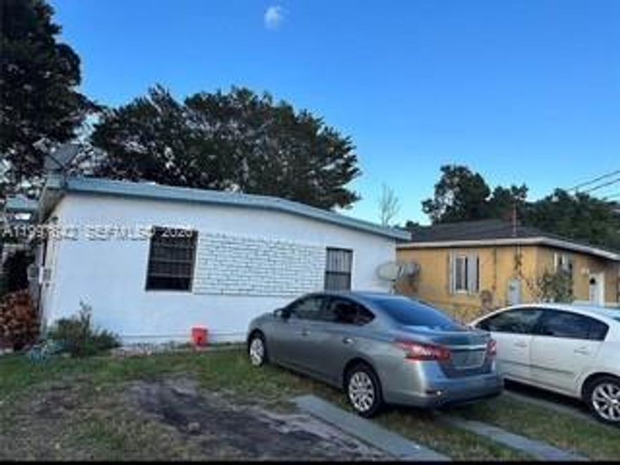 Discover this charming income-producing duplex ideally located in central Miami. Each unit offers 2 bedrooms and 1 bathroom, perfect for generating steady rental income or living in one side while renting , this property features block construction, separate electric meters, and a fully fenced yard for privacy and security. With ample parking, easy access to major highways, and proximity to Wynwood, Midtown, and Downtown Miami. Property can be shown only with a submitted offer.