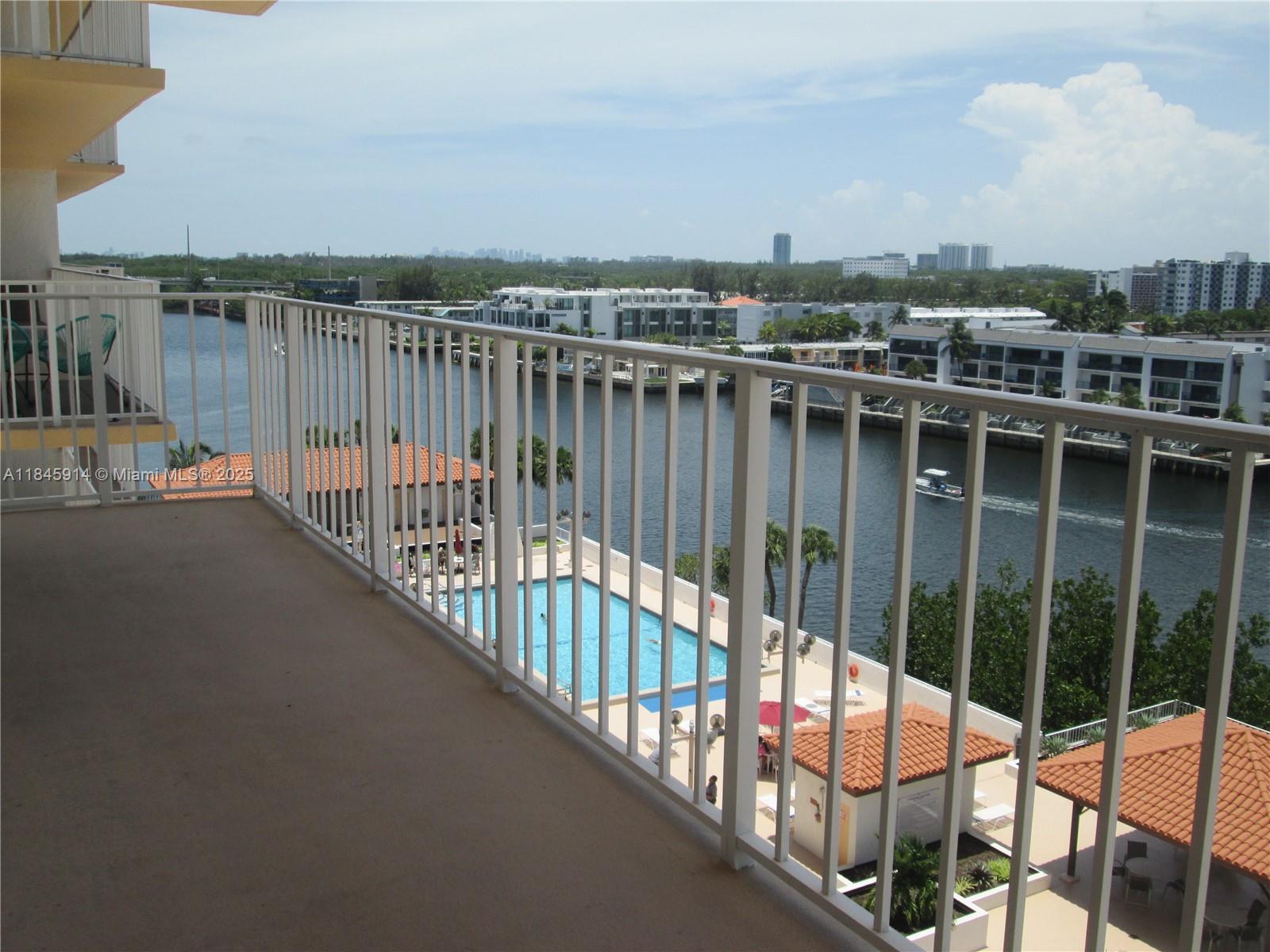 Fully furnished convertible two bedroom and two bath unit with gorgeous inter-coastal views from all rooms and oversized balcony. Washer and Dryer in the unit. Looking for long term tenants. Rent includes water, cable and internet. Building offers many amenities such pool, tennis court, meeting room, game room, card room, sauna, gym, 24/7 lobby attended and valet services. Walking distance to the Ocean and close to everything. A+ school serves the area.