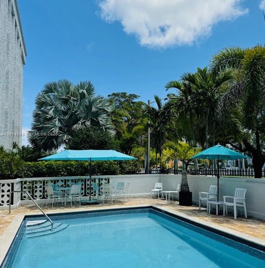 Located in a gated, well-kept 5-story, 36-unit building, this Large 1Bd/1Ba with a walk-in closet & plenty of storage space in unit, is situated in the highly-desirable neighborhood of Arch Creek East. Appliances
to include E-stove/oven, Fridge/freezer and Dishwasher. Additionally included are garbage disposal, tankless water heater & newer AC unit. Impact windows & sliding door to screened-in 6'x9' balcony, makes for quiet interior, energy efficiency & storm protection. Security cameras both inside & out. 1st Floor 24/7 Laundry room. Great pool area w/multiple tables, chairs & umbrellas. Nature Preserve & Biscayne Bay located at east end of the street. FIU, Mater Academy, (2) Publix, (3) Starbucks, Target, Costco, 24-hr Walgreens, Whole Foods & multiple restaurants all located w/i 2miles! Fast approval for qualified tenants. AGENTS:PLEASE READ BROKER REMARKS!