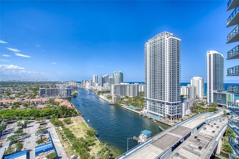 A home in Hallandale Beach