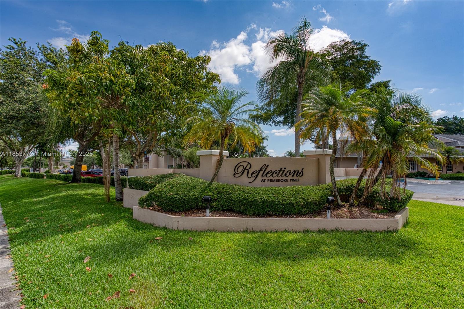 Welcome to Reflections at Pembroke Pines! This updated 2-bedroom, 2-bathroom condo offers comfortable living
with practical upgrades throughout. It features newer flooring, refreshed bathrooms, a clean and functional
kitchen with updated cabinets, and stainless steel appliances. You'll have one assigned parking space and plenty of
guest parking nearby. The community includes great amenities like pools, a clubhouse, gym, racquetball,
basketball and tennis courts, and night-time security patrol. Plus, improvements are underway, including updates
to the roof. Located in the heart of Pembroke Lakes, you're close to shopping, dining, and major roads—everything
you need is just minutes away.