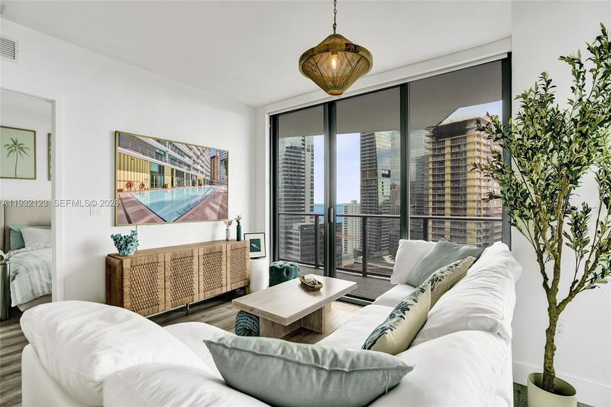 Experience the ultimate urban lifestyle in this stunning 3-bedroom, 2.5-bathroom apartment located in the vibrant Brickell district. Elegantly designed and fully furnished, this home is ready for you to move in and enjoy.
The spacious layout features a modern kitchen with premium finishes, a comfortable living area perfect for relaxation, and three well-appointed bedrooms, ideal for family or guests.

Residents have access to world-class amenities, including a rooftop pool with breathtaking city views, where you can unwind or entertain friends and family. The building also offers five-star facilities to ensure a convenient and luxurious living experience.
Located steps away from fine dining, shopping, and entertainment, this apartment is the perfect balance of comfort and sophistication.
Available now for rent. don't miss this opportunity to live in one of Miami's most desirable locations!