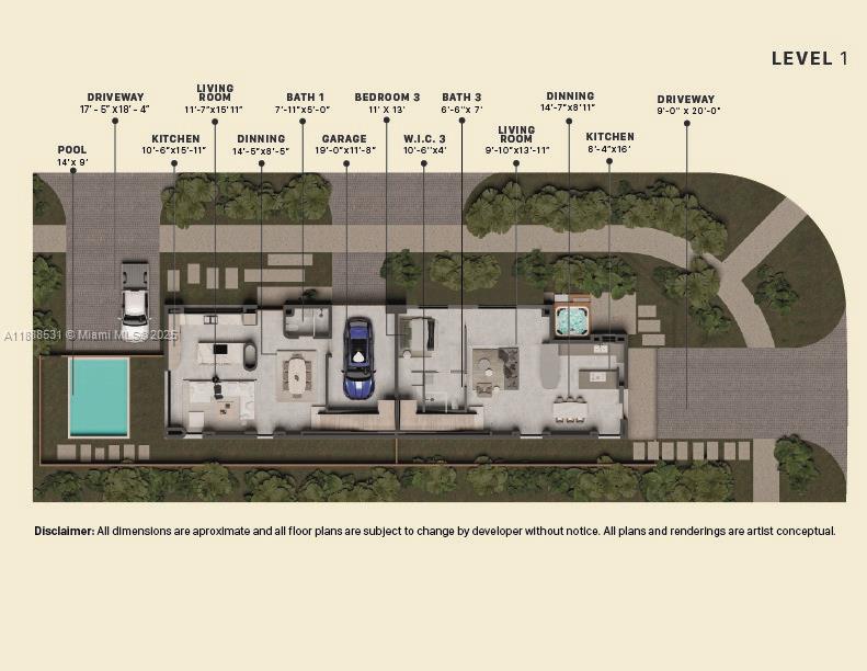 AMND MIAMI SUBURBAN ACRES - Residential