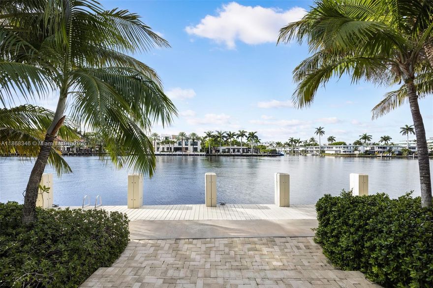 Located on gated Sunrise Key, this renovated waterfront pool home offers expansive views across the Rio Barcelona Canal (widest in Fort Lauderdale) and beautiful sunsets. The split floor plan four bedroom/three bath home offers privacy and space for everyone. 100 feet of deep-water dockage with no-fixed bridge ocean access can accommodate vessels with draft up to 10 feet. Sunrise Key is a gated all-waterfront neighborhood with 64 luxury homes offering easy access to the beach, Las Olas, and downtown Fort Lauderdale.