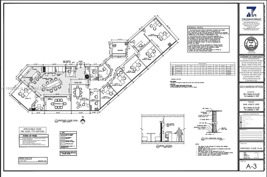Photo of 200 S Andrews Ave #602, Fort Lauderdale, FL 33301 (MLS # A11888354)