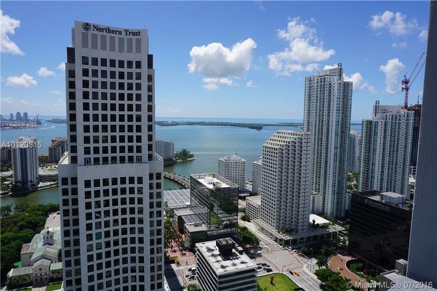 Incredible luxury living, extraordinary views, never lived in unit at Brickell City Centre.  This is the ONLY development in Downtown Miami that allows you to live, work, dine, shop and entertain without ever leaving the property.  Your residence comes with premium appliances, modern Italian cabinetry, wine cooler, imported marble flooring, designer walk-in closets,  large sized washer/dryer, internet/cable, state of art fitness center, heated pools, concierge.