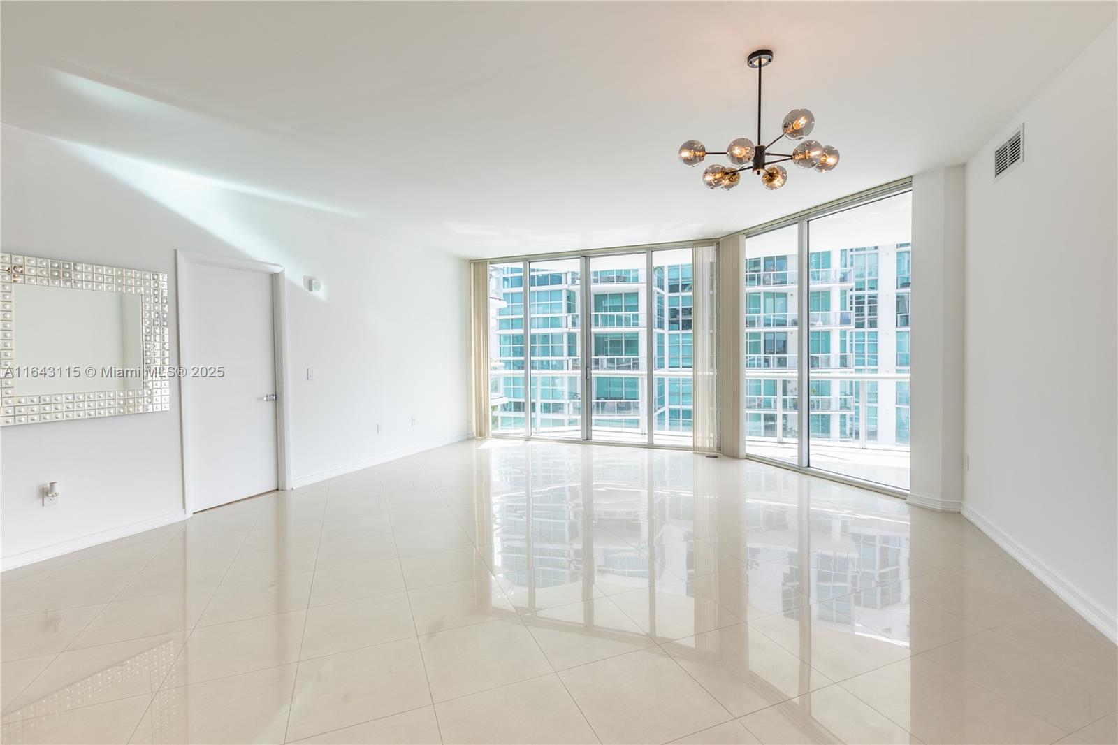 Modern, water front apartment in luxury building Atrium in Aventura. 2bd, 2,5bath with floor to celling windows in all rooms and oversized balcony with amazing view. Granite countertops, stainless steel appliances. The Atrium has everything: heated pool, sauna, steamroom, jacuzzi, playground, valet parking, 24h concierge and security, marina with boat slips. Walking distance to shops, restaurants, founders parks, schools, golf course and theaters, 5 min to the beach. The apartment can be furnished or unfurnished.