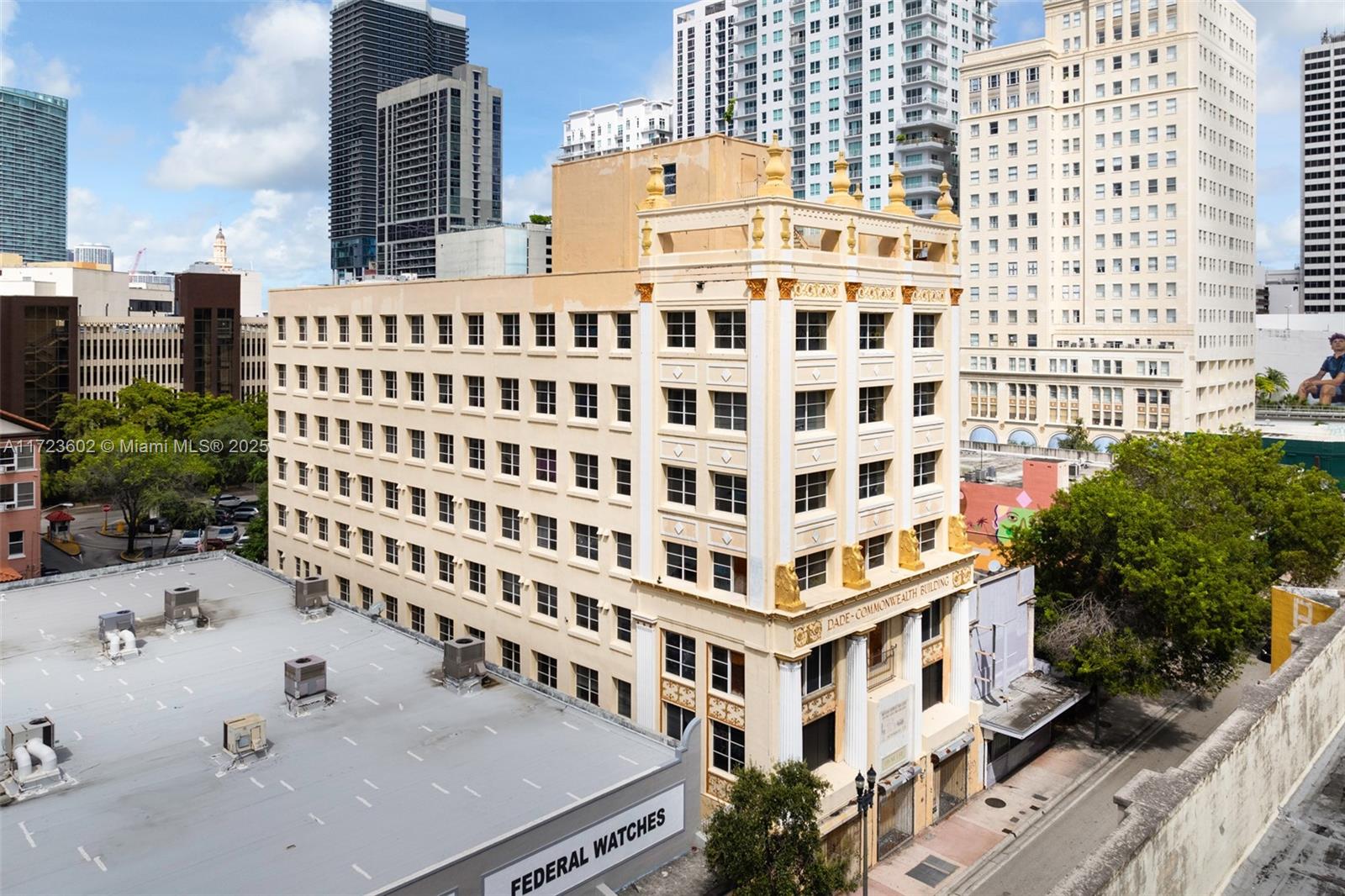Compass Commercial presents the Historic "Dade-Commonwealth Building," an existing 43,265sf office building with rare in-place approvals from the Historic Preservation Board and the City of Miami for a 17-story, 163-room upscale hotel. Alternatively, the property can be delivered with a lease from a Flag Hotel Operator with a Corporate guarantee. Sale includes approved plans, demolition permits, + Master permits, which are in the final stages, allowing for quick project initiation. The property is entitled to an Ad Valorem Exemption and also the Federal Historic Rehabilitation Tax Credit due to its historic designation. Great opportunity to develop a luxury hotel in Downtown Miami that's fast-tracked with approved plans, demo permits + tax credits.