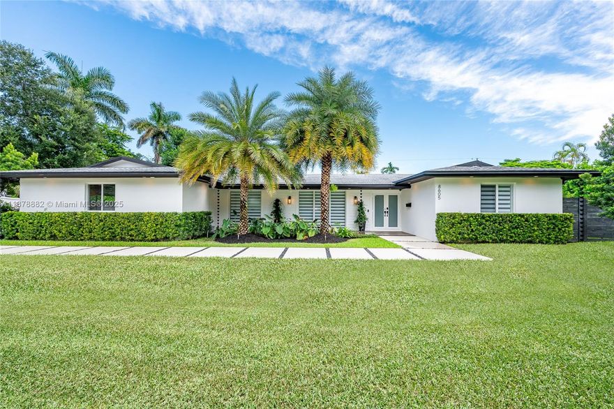 This beautifully remodeled 4-bedroom, 3-bath 3,117 Sq.Ft. home, expanded by nearly 500 sq. ft. in 2023, offers a spacious layout with a new master suite, master bath, and a Jack and Jill bathroom. The home has been upgraded with new plumbing, electrical systems, dual AC units with a split system, and a new roof for enhanced comfort and efficiency. Inside, you’ll find solid wood interior doors, Jenn Air appliances, and an air-conditioned laundry room for added convenience. The outdoor space features a gorgeous pool, perfect for relaxation and entertaining. With high-end finishes and thoughtful upgrades throughout, this home offers the perfect balance of modern living and comfort. Contact me today!