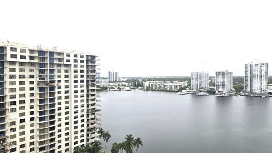 Spacious, bright, and remodeled 2 bed / 2 bath condo with 1,322 SF on the 18th floor of Biscayne Cove. Enjoy
 stunning south-facing views of the bay, ocean, and skyline from your private balcony. Features include tile flooring
 throughout, wood laminate in bedrooms, a remodeled kitchen with granite countertops, and updated bathrooms.
 Oversized primary suite with floor-to-ceiling windows. Includes 1 covered parking space. Resort-style amenities:
 valet, 2 pools, fitness center, tennis, racquetball, basketball, sauna, hot tub, party room, and 24-hr gated security.
 Located in an A+ school district close to Aventura Mall, worship, beaches, and Gulfstream Park. Easy to show!