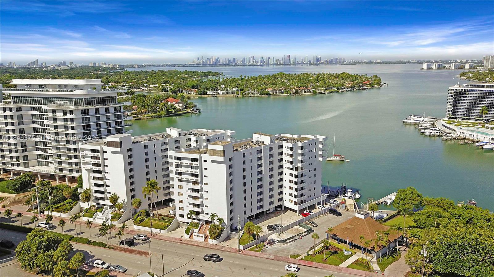 Experience effortless Intracoastal living in this turnkey, fully furnished one bedroom, one and a half bath apartment in the heart of Miami Beach. Designed for both owner occupants and investors, this residence boasts updated bathrooms with contemporary fixtures, a modern tankless water heater and thoughtfully appointed finishes throughout. An oversized balcony overlooking the water. Residents enjoy exclusive access to rentable boat slips, pool, sauna and community room. One assigned parking space in the secure, gated garage. Positioned just moments from the beach, shopping, restaurants and everyday conveniences, this apartment delivers immediate rental income potential. Don’t miss your chance to own a hassle free slice of Miami Beach paradise. Schedule a private showing